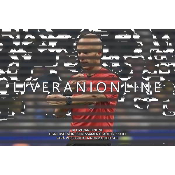 Inter vs Kairat Almaty nella foto l\'arbitro Luis Godinho (POR) Milano 05-11-2025 Stadio Giuseppe Meazza - San Siro Inter vs Kairat Almaty UEFA Champions League fase a girone unico - 4a giornata foto Roberto Garavaglia/Agenzia Aldo Liverani sas