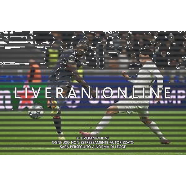 Inter vs Kairat Almaty nella foto Marcus Thuram (Inter) al tiro Milano 05-11-2025 Stadio Giuseppe Meazza - San Siro Inter vs Kairat Almaty UEFA Champions League fase a girone unico - 4a giornata foto Roberto Garavaglia/Agenzia Aldo Liverani sas