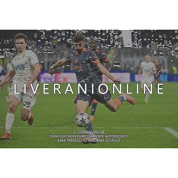 Inter vs Kairat Almaty nella foto Petar Sucic (Inter) Milano 05-11-2025 Stadio Giuseppe Meazza - San Siro Inter vs Kairat Almaty UEFA Champions League fase a girone unico - 4a giornata foto Roberto Garavaglia/Agenzia Aldo Liverani sas