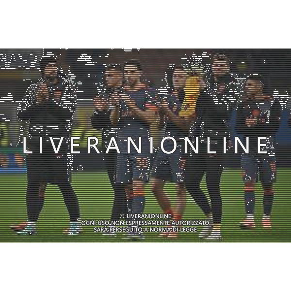 Inter vs Kairat Almaty nella foto esultanza finale Inter Milano 05-11-2025 Stadio Giuseppe Meazza - San Siro Inter vs Kairat Almaty UEFA Champions League fase a girone unico - 4a giornata foto Roberto Garavaglia/Agenzia Aldo Liverani sas