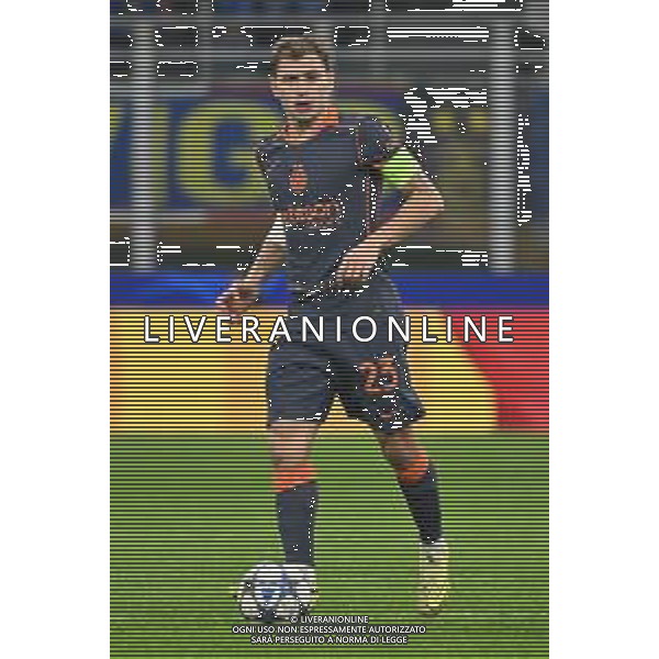 Inter vs Kairat Almaty nella foto Nicolò Barella (Inter) Milano 05-11-2025 Stadio Giuseppe Meazza - San Siro Inter vs Kairat Almaty UEFA Champions League fase a girone unico - 4a giornata foto Roberto Garavaglia/Agenzia Aldo Liverani sas