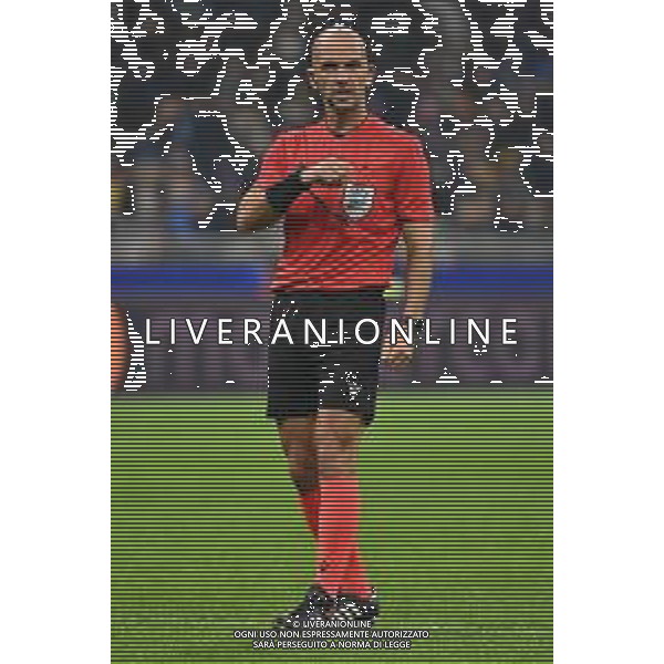 Inter vs Kairat Almaty nella foto l\'arbitro Luis Godinho (POR) Milano 05-11-2025 Stadio Giuseppe Meazza - San Siro Inter vs Kairat Almaty UEFA Champions League fase a girone unico - 4a giornata foto Roberto Garavaglia/Agenzia Aldo Liverani sas