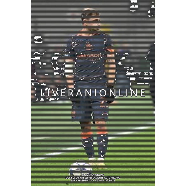 Inter vs Kairat Almaty nella foto Nicolò Barella (Inter) Milano 05-11-2025 Stadio Giuseppe Meazza - San Siro Inter vs Kairat Almaty UEFA Champions League fase a girone unico - 4a giornata foto Roberto Garavaglia/Agenzia Aldo Liverani sas