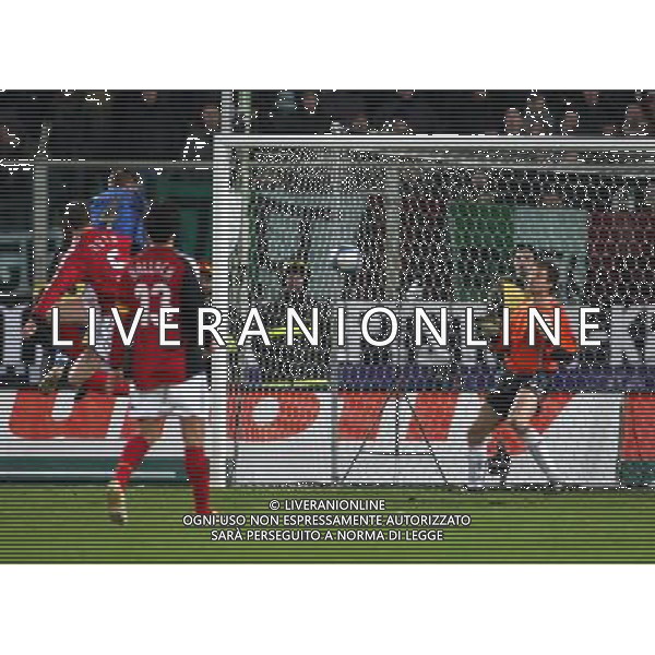 Firenze 01/03/2006 Italia-Germania Amichevole Nella foto: Il gol di De Rossi Daniele del 3-0.* Ph Gianni Nucci/Agenzia Aldo Liverani