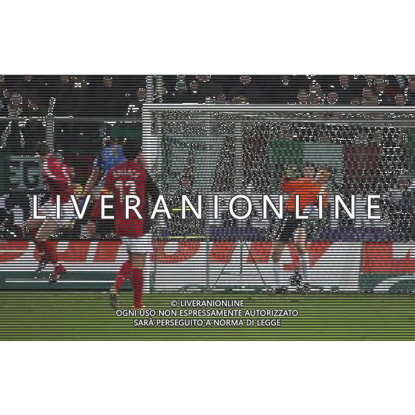 Firenze 01/03/2006 Italia-Germania Amichevole Nella foto: Il gol di De Rossi Daniele del 3-0.* Ph Gianni Nucci/Agenzia Aldo Liverani