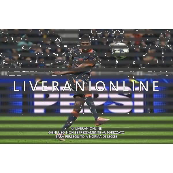 Inter vs Kairat Almaty nella foto Denzel Dumfries (Inter) Milano 05-11-2025 Stadio Giuseppe Meazza - San Siro Inter vs Kairat Almaty UEFA Champions League fase a girone unico - 4a giornata foto Roberto Garavaglia/Agenzia Aldo Liverani sas