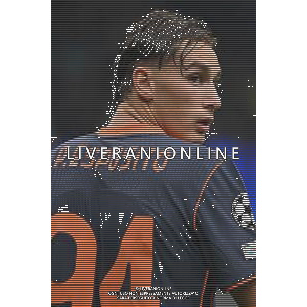 Inter vs Kairat Almaty nella foto Francesco Pio Esposito (Inter) Milano 05-11-2025 Stadio Giuseppe Meazza - San Siro Inter vs Kairat Almaty UEFA Champions League fase a girone unico - 4a giornata foto Roberto Garavaglia/Agenzia Aldo Liverani sas