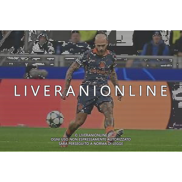 Inter vs Kairat Almaty nella foto Federico Dimarco (Inter) Milano 05-11-2025 Stadio Giuseppe Meazza - San Siro Inter vs Kairat Almaty UEFA Champions League fase a girone unico - 4a giornata foto Roberto Garavaglia/Agenzia Aldo Liverani sas