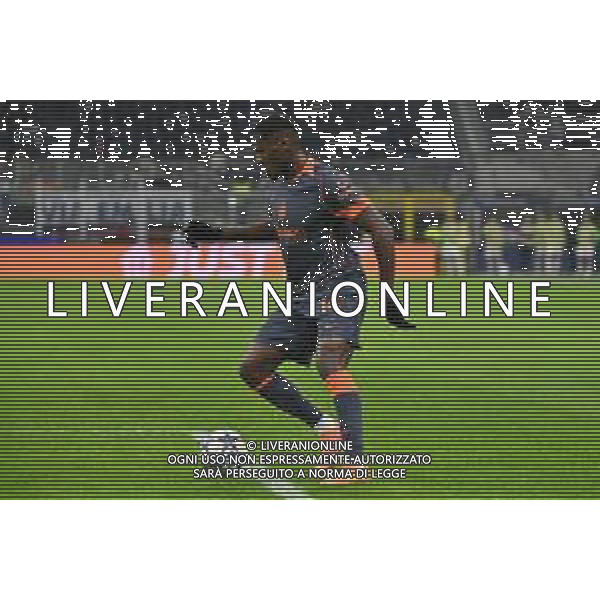 Inter vs Kairat Almaty nella foto Ange-Yoan Bonny (Inter) Milano 05-11-2025 Stadio Giuseppe Meazza - San Siro Inter vs Kairat Almaty UEFA Champions League fase a girone unico - 4a giornata foto Roberto Garavaglia/Agenzia Aldo Liverani sas