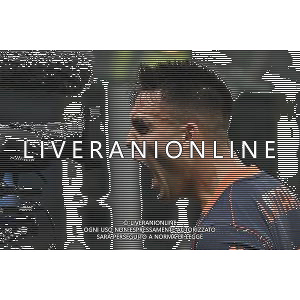 Inter vs Kairat Almaty nella foto Lautaro Martinez (Inter) esultanza dopo il gol dell\'1 a 0 Milano 05-11-2025 Stadio Giuseppe Meazza - San Siro Inter vs Kairat Almaty UEFA Champions League fase a girone unico - 4a giornata foto Roberto Garavaglia/Agenzia Aldo Liverani sas