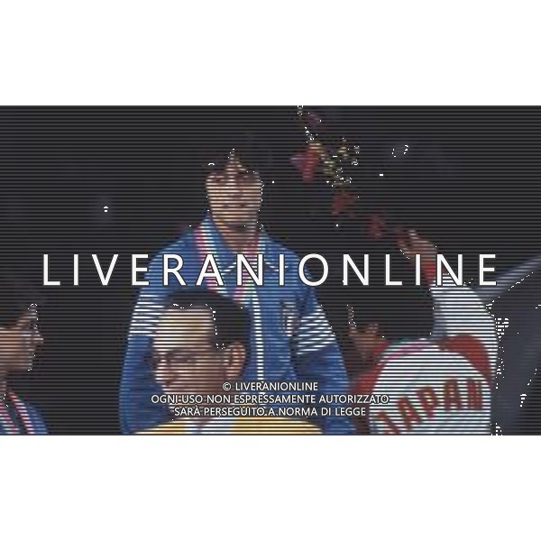 DIAP-RETROSPETTIVA VINCENZO MAENZA LOTTATORE NELLA FOTO VINCENZO MAENZA PARTECIPA ALLE OLIMPIADI DI LOS ANGELES 1984 ARCHIVIO DFP-AG ALDO LIVERANI SAS