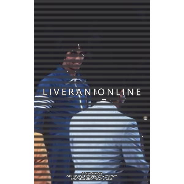 DIAP-RETROSPETTIVA VINCENZO MAENZA LOTTATORE NELLA FOTO VINCENZO MAENZA PARTECIPA ALLE OLIMPIADI DI LOS ANGELES 1984 ARCHIVIO DFP-AG ALDO LIVERANI SAS