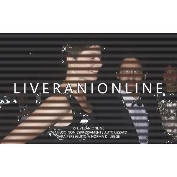 DIAP-RETROSPETTIVA ISABELLA ROSSELLINI ATTRICE NELLA FOTO ISABELLA ROSSELLINI CON RENZO ROSSELLINI NELL\'ANNO 1987 AG ALDO LIVERANI SAS