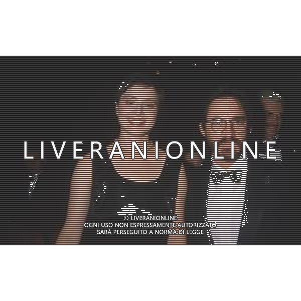 DIAP-RETROSPETTIVA ISABELLA ROSSELLINI ATTRICE NELLA FOTO ISABELLA ROSSELLINI CON RENZO ROSSELLINI NELL\'ANNO 1987 AG ALDO LIVERANI SAS