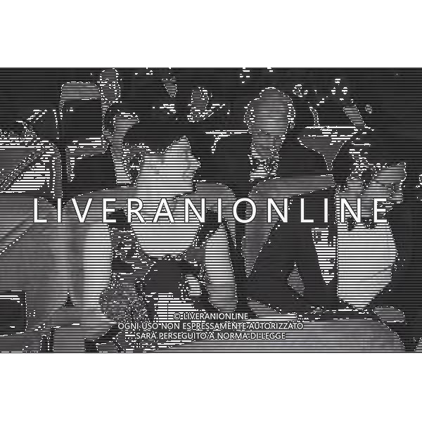 ST-RETROSPETTIVA ISABELLA ROSSELLINI ATTRICE NELLA FOTO ISABELLA ROSSELLINI CON RENZO ROSSELLINI NELL\'ANNO 1987 AG ALDO LIVERANI SAS