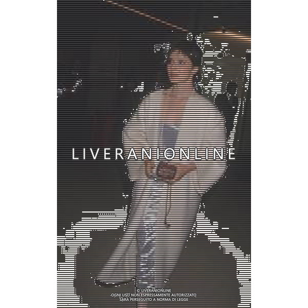 DIAP-RETROSPETTIVA ISABELLA ROSSELLINI ATTRICE NELLA FOTO ISABELLA ROSSELLINI NELL\'ANNO 1987 AG ALDO LIVERANI SAS