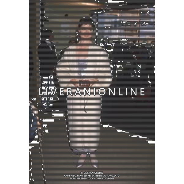 DIAP-RETROSPETTIVA ISABELLA ROSSELLINI ATTRICE NELLA FOTO ISABELLA ROSSELLINI NELL\'ANNO 1987 AG ALDO LIVERANI SAS