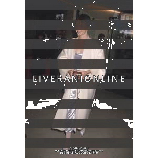 DIAP-RETROSPETTIVA ISABELLA ROSSELLINI ATTRICE NELLA FOTO ISABELLA ROSSELLINI NELL\'ANNO 1987 AG ALDO LIVERANI SAS