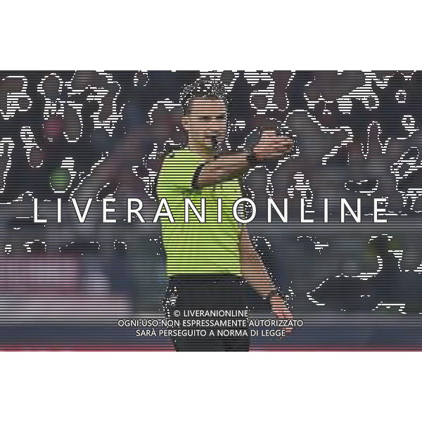 TVRG Bologna vs Brann nella foto l\'arbitro Daniel Schlager (GER) Bologna 06-11-2025 Stadio Renato Dall\'Ara Bologna vs Brann UEFA Europa League fase a girone unico - 4a giornata foto Roberto Garavaglia/Agenzia Aldo Liverani sas