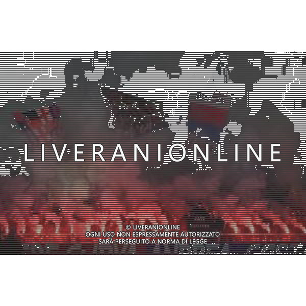 TVRG Bologna vs Brann nella foto tifosi Bologna Bologna 06-11-2025 Stadio Renato Dall\'Ara Bologna vs Brann UEFA Europa League fase a girone unico - 4a giornata foto Roberto Garavaglia/Agenzia Aldo Liverani sas