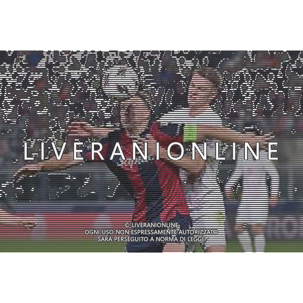 TVRG Bologna vs Brann nella foto Lewis Ferguson (Bologna) e Emil Kornvig (Brann) Bologna 06-11-2025 Stadio Renato Dall\'Ara Bologna vs Brann UEFA Europa League fase a girone unico - 4a giornata foto Roberto Garavaglia/Agenzia Aldo Liverani sas