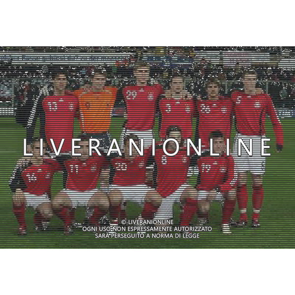 Firenze 01/03/2006 Italia-Germania Amichevole Nella foto: La formazione della germania.* Ph Gianni Nucci/Agenzia Aldo Liverani