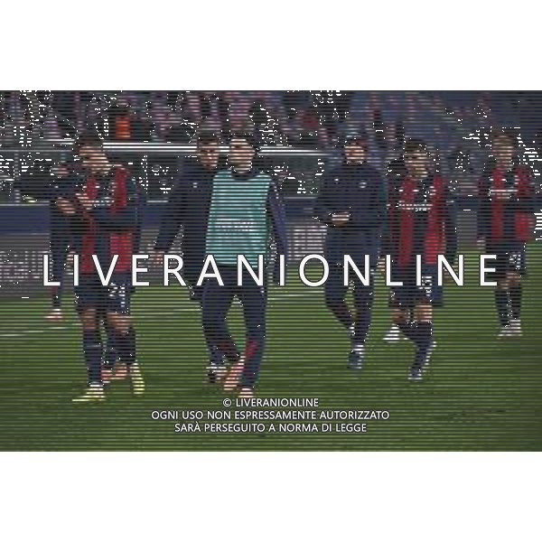 TVRG Bologna vs Brann nella foto giocatori Bologna delusione a fine gara Bologna 06-11-2025 Stadio Renato Dall\'Ara Bologna vs Brann UEFA Europa League fase a girone unico - 4a giornata foto Roberto Garavaglia/Agenzia Aldo Liverani sas