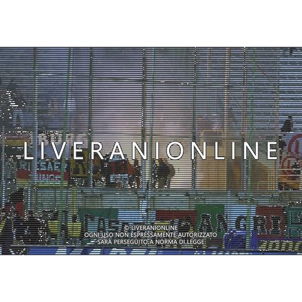 Firenze 01/03/2006 Italia-Germania Amichevole Nella foto: Gli scontro fra i tifosi di germania e Italia.* Ph Gianni Nucci/Agenzia Aldo Liverani