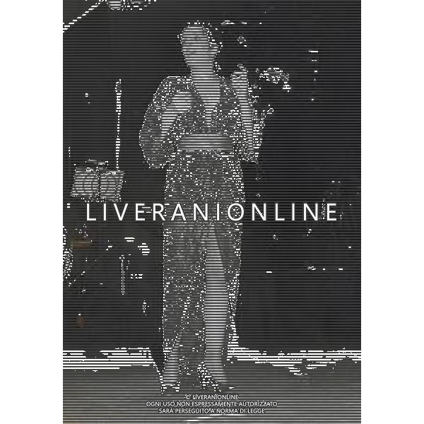 ST-RETROSPETTIVA LIZA MINELLI CANTANTE NELLA FOTO LIZA MINELLI ALLA BUSSOLA DI VIAREGGIO FOTO MARIO DOTTI-AG ALDO LIVERANI SAS