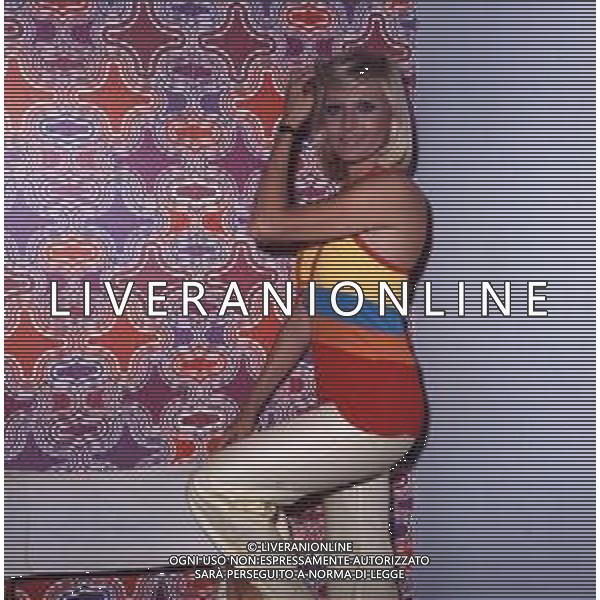 DIAP-RETROSPETTIVA VANNA BROSIO CANTANTE CONDUTTRICE TELEVISIVA E ATTRICE NELLA FOTO VANNA BROSIO AG ALDO LIVERANI SAS
