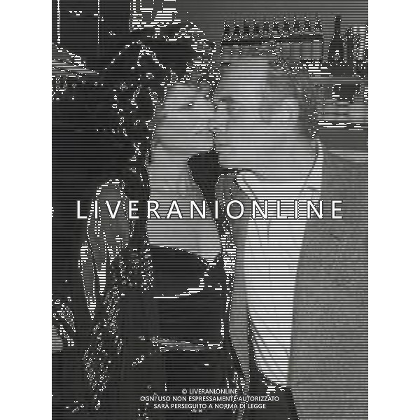 ST-RETROSPETTIVA CLAUDIA CARDINALE ATTRICE NELLA FOTO CLAUDIA CARDINALE CON PASQUALE SQUITIERI IN RAI FOTO MARIO DOTTI-AG ALDO LIVERANI SAS