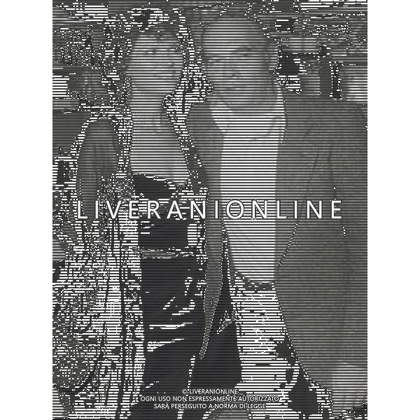 ST-RETROSPETTIVA CLAUDIA CARDINALE ATTRICE NELLA FOTO CLAUDIA CARDINALE CON PASQUALE SQUITIERI IN RAI FOTO MARIO DOTTI-AG ALDO LIVERANI SAS