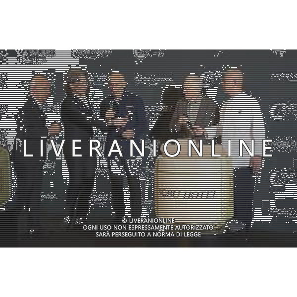 Roma 06 Novembre 2025 Robert De Niro presenzia all’apertura del nuovo Nobu Hotel in Via Veneto a Roma Nella Foto: Trevor Horwell, Meir Teper, Robert De Niro, Nobu Matsuhisa Foto Credit: Andrea Bracaglia - AGENZIA ALDO LIVERANI SAS