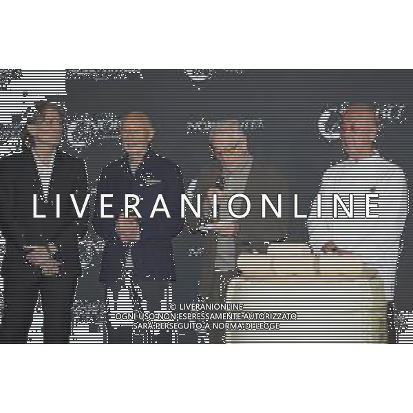 Roma 06 Novembre 2025 Robert De Niro presenzia all’apertura del nuovo Nobu Hotel in Via Veneto a Roma Nella Foto: Meir Teper, Robert De Niro, Nobu Matsuhisa Foto Credit: Andrea Bracaglia - AGENZIA ALDO LIVERANI SAS