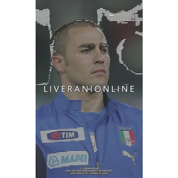 Firenze 1 marzo 2006 Italia - Germania amichevole nella foto: Cannavaro Fabio foto Andry / Ag. Aldo Liverani