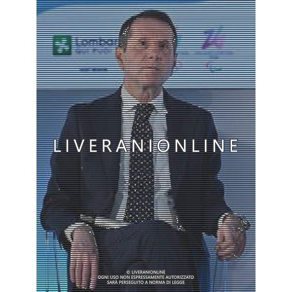 TVRG Convegno Lombardia Sfida Olimpica nella foto Sandro Pappalardo presidente ITA Milano 07-11-2025 Convegno La Lombradia al centro della sfida Olimpica foto Roberto Garavaglia/Agenzia Aldo Liverani sas