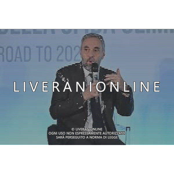 TVRG Convegno Lombardia Sfida Olimpica nella foto Andrea Varnier amministratore delegato Fondazione Milano Cortina 2026 Milano 07-11-2025 Convegno La Lombradia al centro della sfida Olimpica foto Roberto Garavaglia/Agenzia Aldo Liverani sas