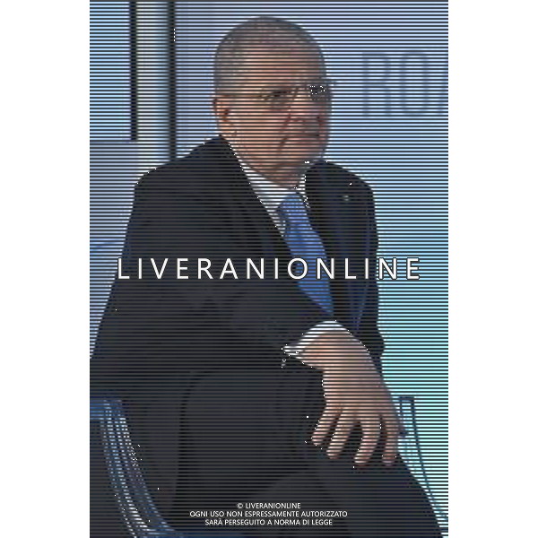 TVRG Convegno Lombardia Sfida Olimpica nella foto Giuseppe Zafarana presidente Eni Milano 07-11-2025 Convegno La Lombradia al centro della sfida Olimpica foto Roberto Garavaglia/Agenzia Aldo Liverani sas