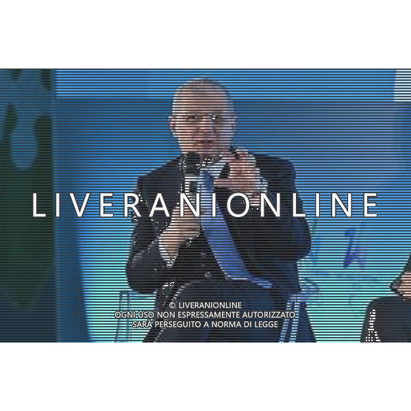 TVRG Convegno Lombardia Sfida Olimpica nella foto Giuseppe Zafarana presidente Eni Milano 07-11-2025 Convegno La Lombradia al centro della sfida Olimpica foto Roberto Garavaglia/Agenzia Aldo Liverani sas