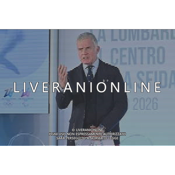 TVRG Convegno Lombardia Sfida Olimpica nella foto Giovanni Bruno giornalista Milano 07-11-2025 Convegno La Lombradia al centro della sfida Olimpica foto Roberto Garavaglia/Agenzia Aldo Liverani sas