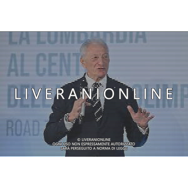 TVRG Convegno Lombardia Sfida Olimpica nella foto Luciano Buonfiglio presidente Comitato Olimpico Nazionale Italiano Milano 07-11-2025 Convegno La Lombradia al centro della sfida Olimpica foto Roberto Garavaglia/Agenzia Aldo Liverani sas