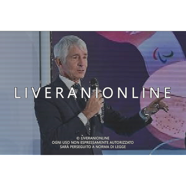 TVRG Convegno Lombardia Sfida Olimpica nella foto Andrea Abodi ministro per lo sport Milano 07-11-2025 Convegno La Lombradia al centro della sfida Olimpica foto Roberto Garavaglia/Agenzia Aldo Liverani sas