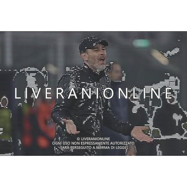 TVRG Bologna vs Brann nella foto Freyr Alexandersson allenatore Brann Bologna 06-11-2025 Stadio Renato Dall\'Ara Bologna vs Brann UEFA Europa League fase a girone unico - 4a giornata foto Roberto Garavaglia/Agenzia Aldo Liverani sas