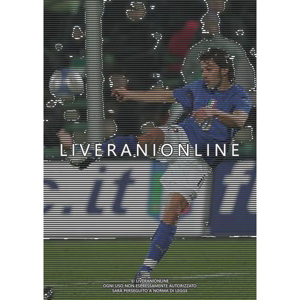 Firenze 1 marzo 2006 Italia - Germania amichevole nella foto: Del Piero Alessandro foto Andry / Ag. Aldo Liverani