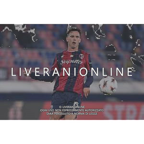 TVRG Bologna vs Brann nella foto Nikola Moro (Bologna) Bologna 06-11-2025 Stadio Renato Dall\'Ara Bologna vs Brann UEFA Europa League fase a girone unico - 4a giornata foto Roberto Garavaglia/Agenzia Aldo Liverani sas