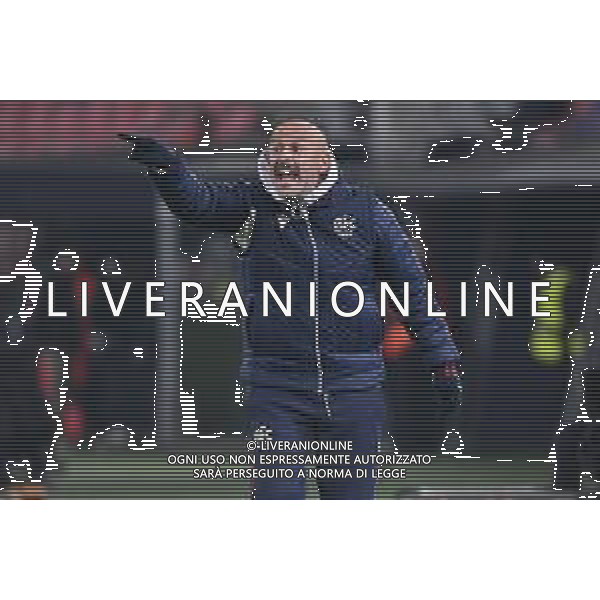 TVRG Bologna vs Brann nella foto Vincenzo Italiano allenatore Bologna Bologna 06-11-2025 Stadio Renato Dall\'Ara Bologna vs Brann UEFA Europa League fase a girone unico - 4a giornata foto Roberto Garavaglia/Agenzia Aldo Liverani sas