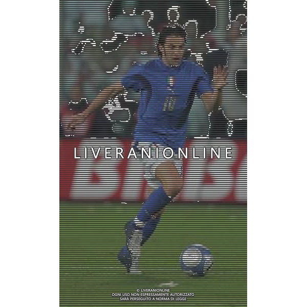 Firenze 1 marzo 2006 Italia - Germania amichevole nella foto: Del Piero Alessandro foto Andry / Ag. Aldo Liverani