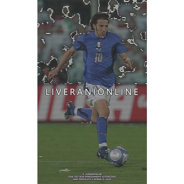 Firenze 1 marzo 2006 Italia - Germania amichevole nella foto: Del Piero Alessandro foto Andry / Ag. Aldo Liverani