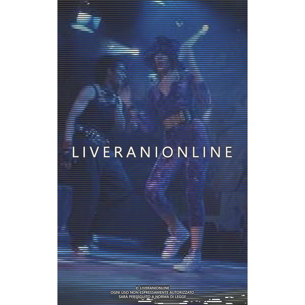 DIAP-RETROSPETTIVA MANDY SMITH CANTANTE NELLA FOTO MANDY SMITH CON BILL WYMAN AG CONTROLUCE- AG ALDO LIVERANI SAS