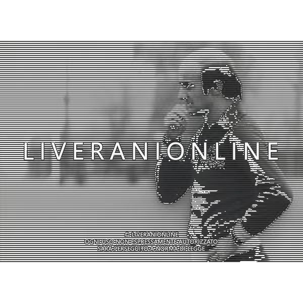 ST-RETROSPETTIVA MARTINI LUIGI CALCIATORE NELLA FOTO MARTINI LUIGI CON LA MAGLIA DELLA LAZIO AG ALDO LIVERANI SAS